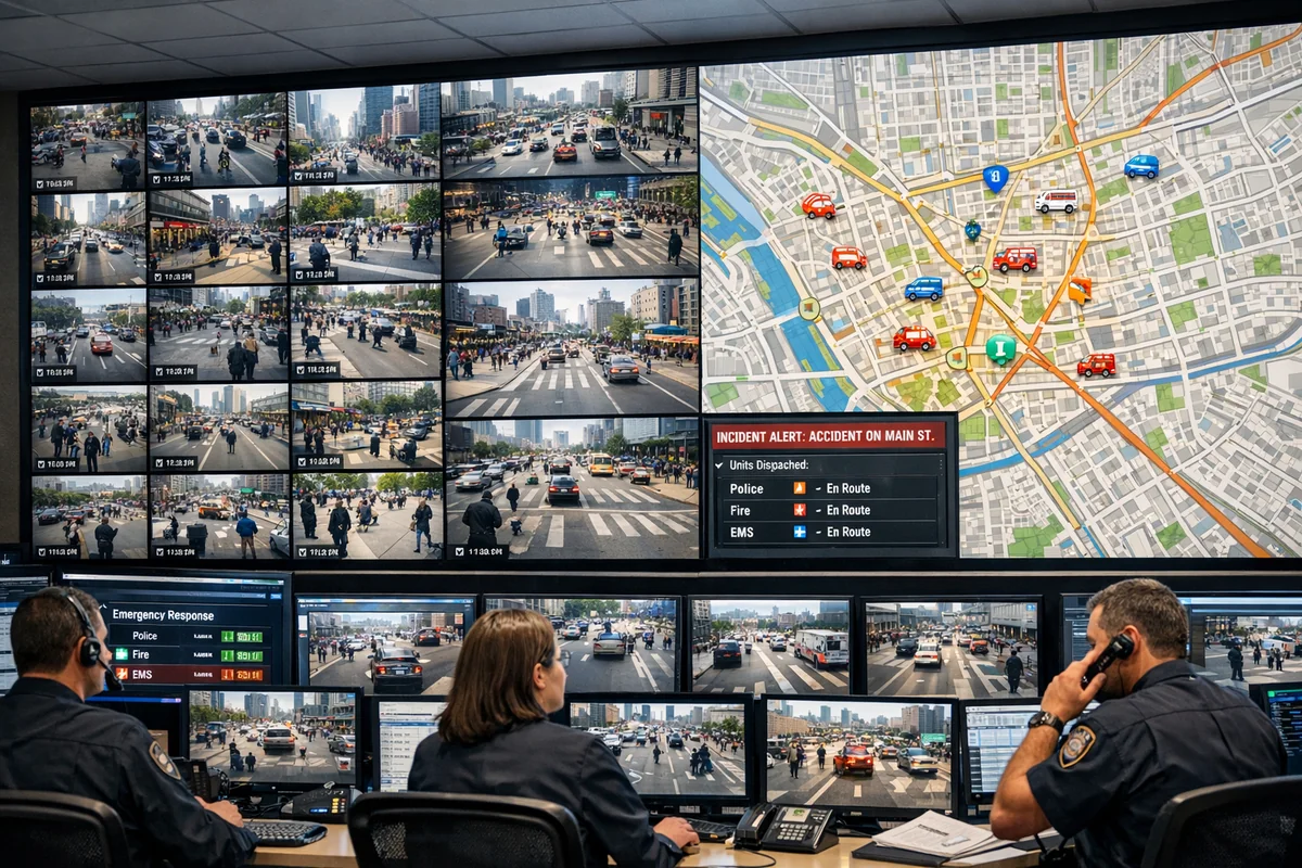 City-wide monitoring center with ARMA Sentinel