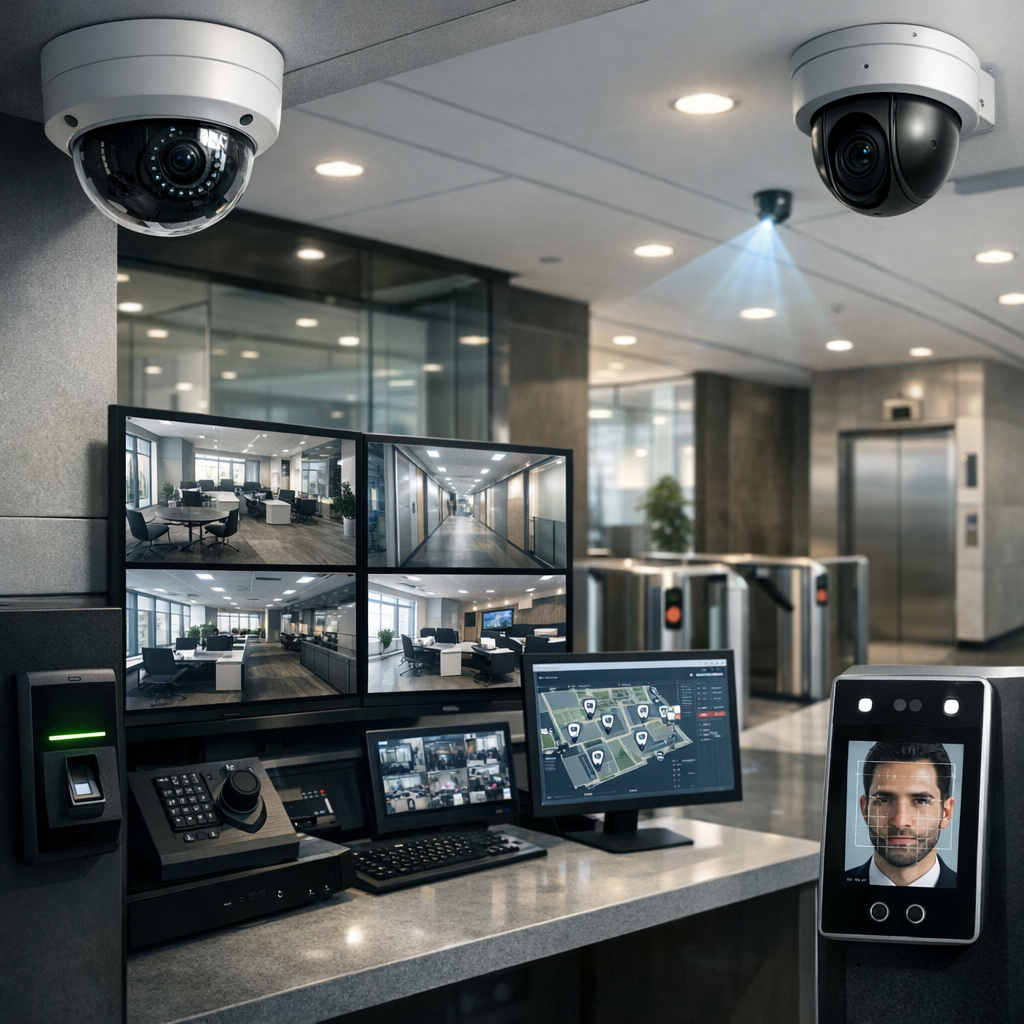 Commercial Buildings & Office Parks - Multi-Tenant Security. Single Command Platform.