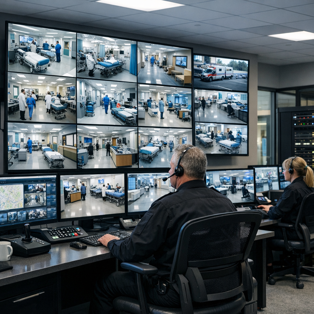 Hospitals & Healthcare Facilities - Patient Safety. Staff Protection. Code Coordination.